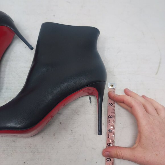 CHRISTIAN LOUBOUTIN Black So Kate Ankle Heel Boot - Picture 12 of 13